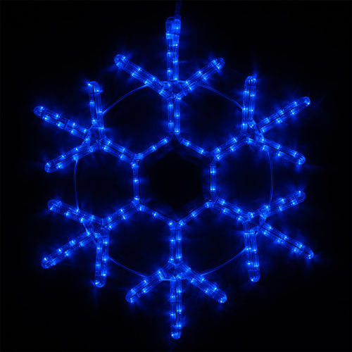 Wintergreen P13866 18 Point Blue Snowflake - JACE Supply